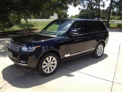 2013 LAND ROVER RANGE ROVER HSE - BLACK ON BLACK