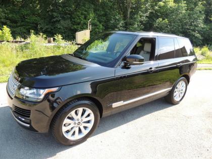 2013 LAND ROVER RANGE ROVER HSE - BLACK ON WHITE