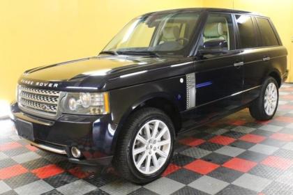 2010 LAND ROVER RANGE ROVER SC - BLACK ON BEIGE