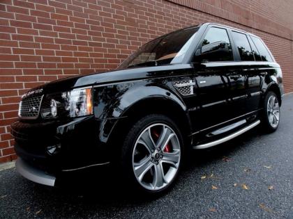 2013 LAND ROVER RANGE ROVER SPORT SUPERCHARGED AUTOBIOGRAPH - BLACK ON ORANGE