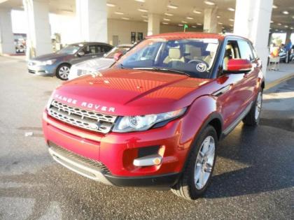 2013 LAND ROVER RANGE ROVER EVOQUE PURE PLUS - RED ON BEIGE