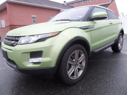 2013 LAND ROVER RANGE ROVER EVOQUE PURE PLUS - GREEN ON BLACK