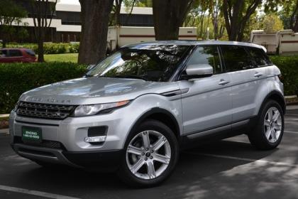 2013 LAND ROVER RANGE ROVER EVOQUE PURE PLUS - SILVER ON BLACK