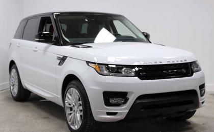 2014 LAND ROVER RANGE ROVER SPORT AUTOBIOGRAPHY - WHITE ON ORANGE