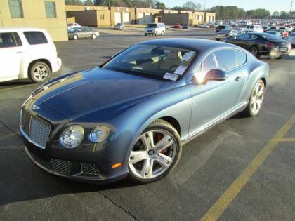 2012 BENTLEY CONTINENTAL GT - BLUE ON BEIGE