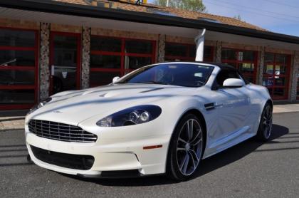 2010 ASTON MARTIN DBS BASE - WHITE ON BLACK