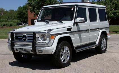 2013 MERCEDES BENZ G550 4MATIC - WHITE ON BLACK