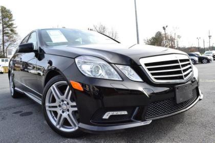 2010 MERCEDES BENZ E350 4MATIC - BLACK ON BLACK
