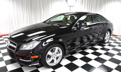 2013 MERCEDES BENZ CLS550 4MATIC - BLACK ON BEIGE