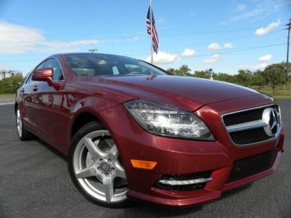 2013 MERCEDES BENZ CLS550 SPORT - RED ON BEIGE
