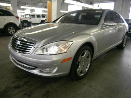 2007 MERCEDES BENZ S600 BASE - SILVER ON BLACK