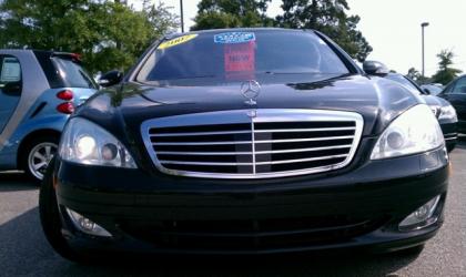 2007 MERCEDES BENZ S600 BASE - BLACK ON BLACK