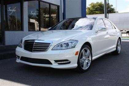 2013 MERCEDES BENZ S550 BASE - WHITE ON BLACK