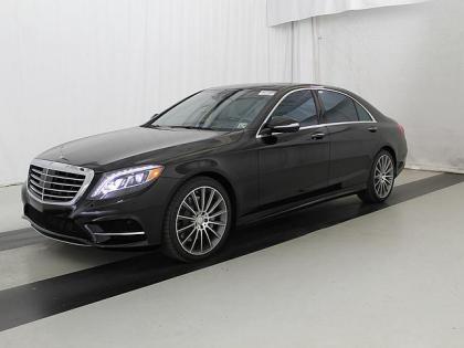 2015 MERCEDES BENZ S550 BASE - BLACK ON BLACK